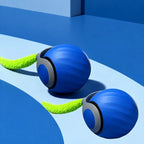 Blue Chase Ball 2-Pack — two blue balls with green tails
