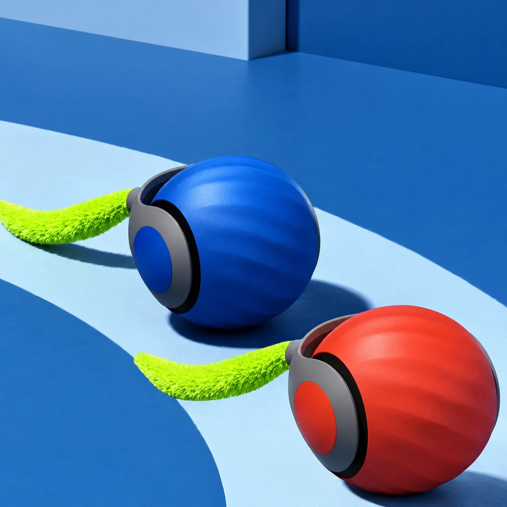Chase Ball mixed 2-Pack — one blue and one orange ball