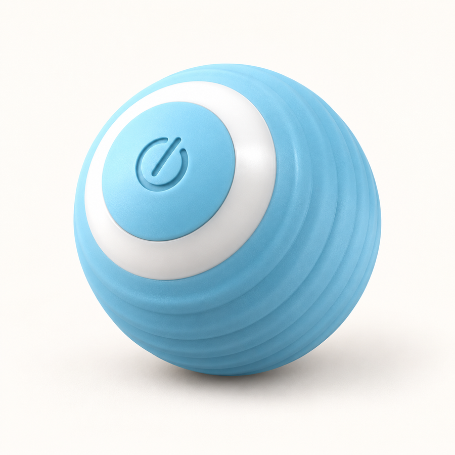 Playful Pounce Mini Ball — Blue